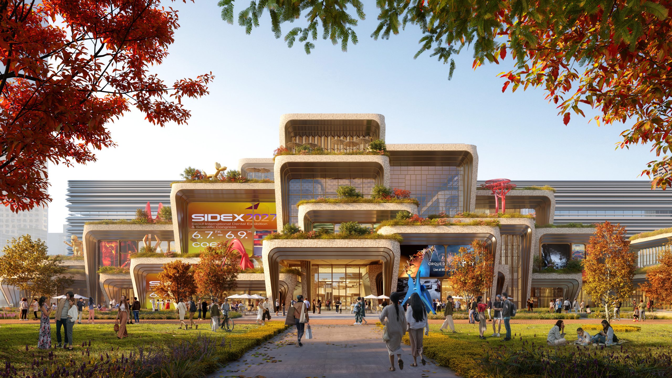 코엑스 전시관 리뉴얼 설계안